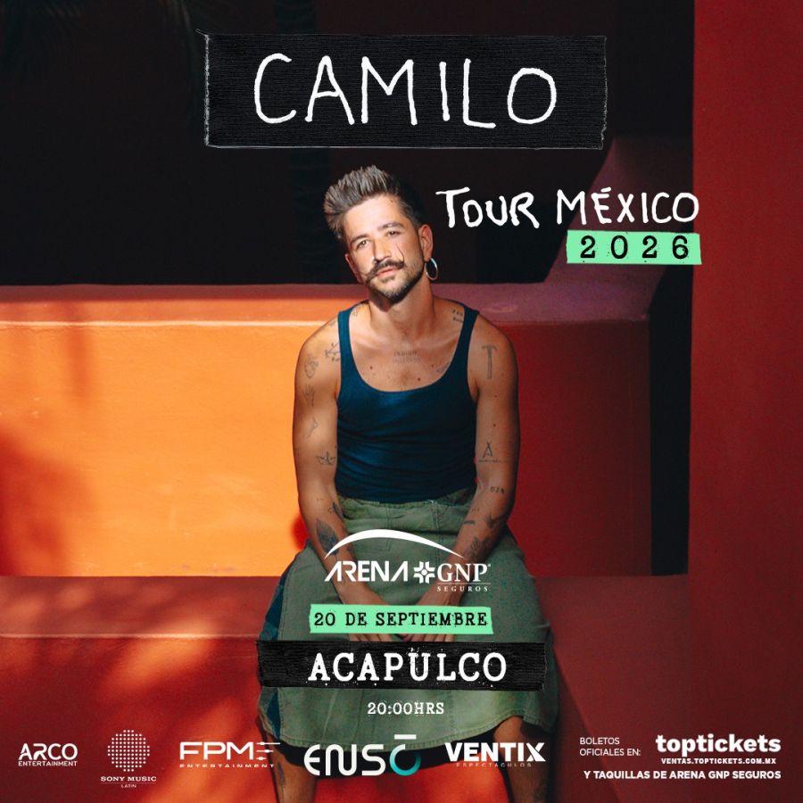 Camilo | Tour México 2026 Acapulco